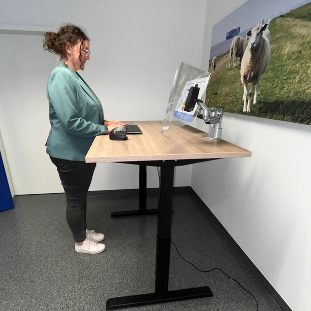 Kombi-Angebot - Bürostuhl FAMOS und Tischgestell FLEX Set Sie sparen 21% auf den Einzelpreis