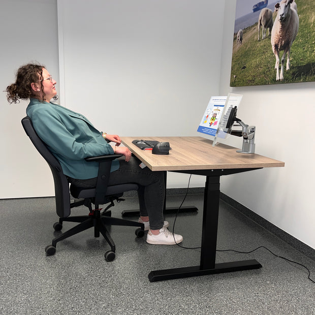 Kombi-Angebot - Bürostuhl FAMOS und Tischgestell FLEX Set Sie sparen 21% auf den Einzelpreis