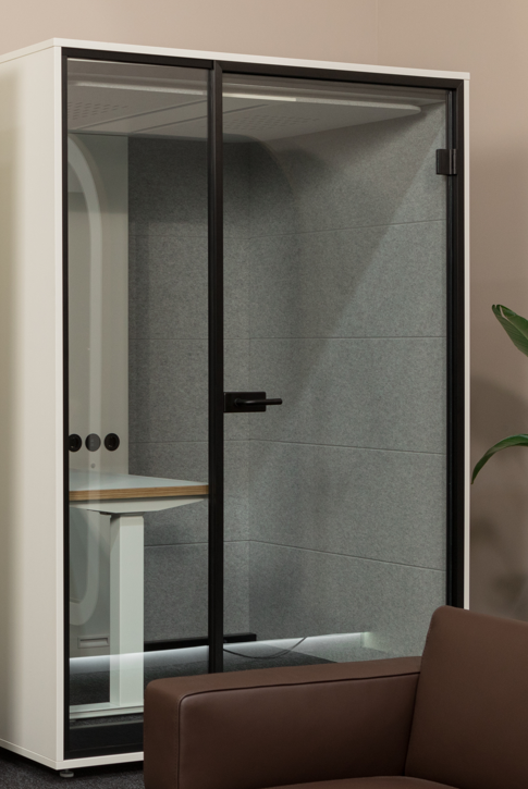 Telefonbox, Telefonzelle für 1-2 Personen, schalldämmend - Konfigurator