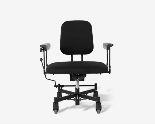 VELA Tango 310E Trippelstuhl mit Motor - Schwerlaststuhl bis 300kg Konfigurator