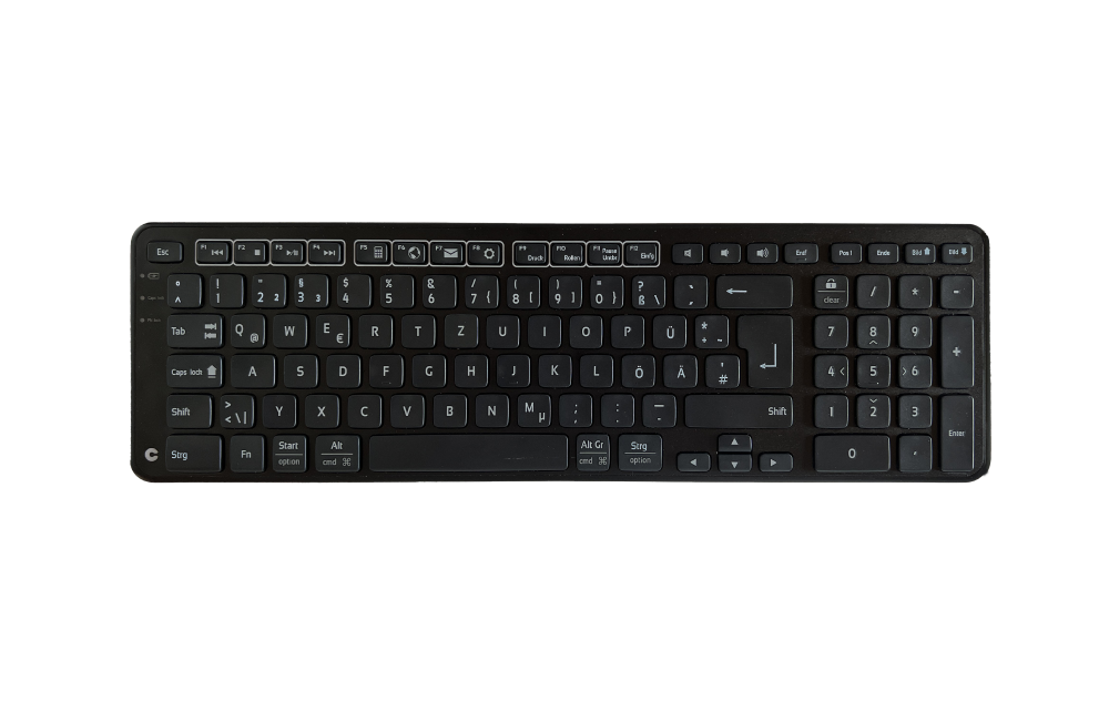 Contour ERGO New Balance Tastatur all black wireless