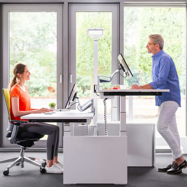 Dynamischer Monitorarm Clu II C für einen Bildschirm