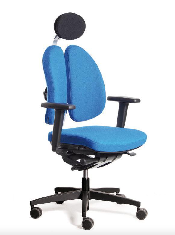 API-Test Wupperchair Bürostuhl Muvback - mit geteilter Rückenlehne