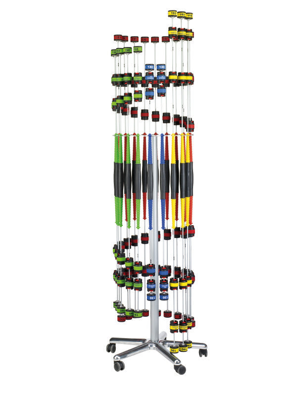 API-Test Bioswing Halterungen Schwingstäbe