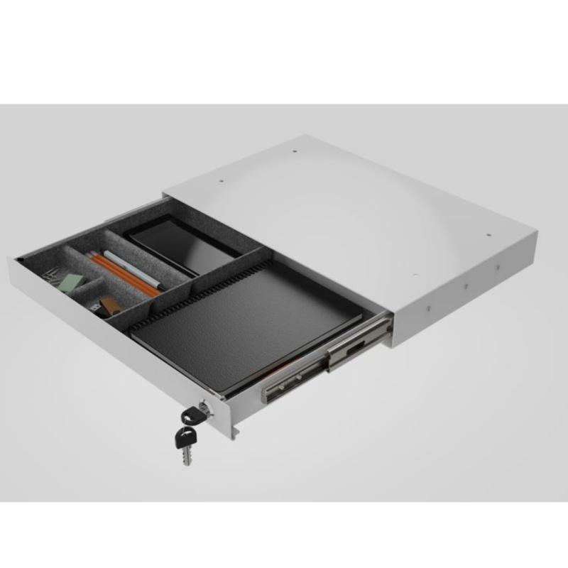 API-Test Unterbau Flachschublade mit Schloß Ultra-Slim