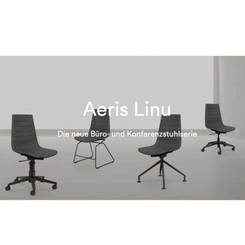 API-Test Aeris Linu Bürostuhl mit Federbein