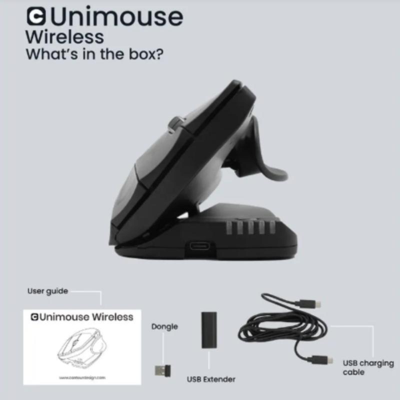 API-Test Contour Unimouse kabellos, (wireless)