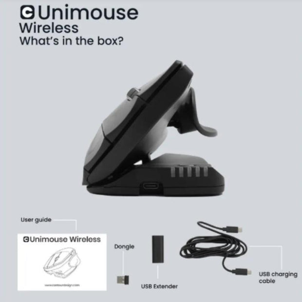 API-Test Contour Unimouse kabellos, (wireless)