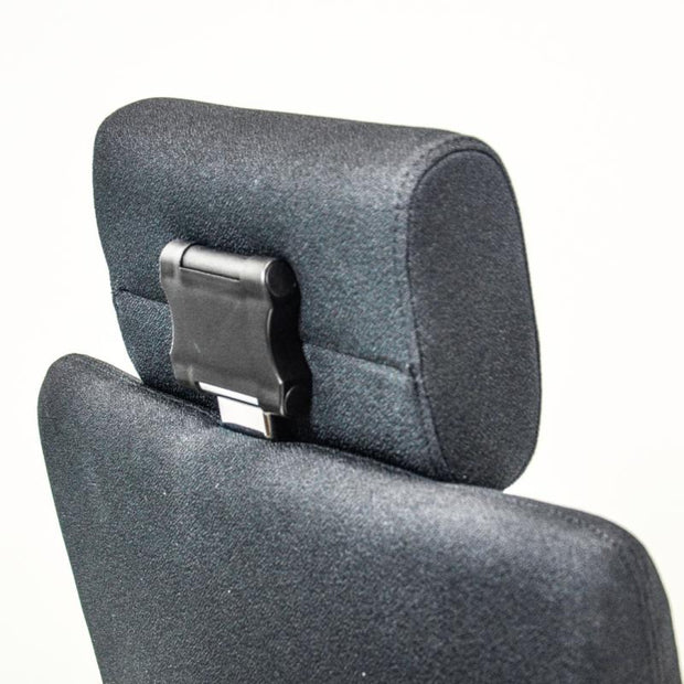 API-Test Bürostuhl Bioswing 360 iQ Hausstuhl mit Nackenstütze, BB und Gestell Alu poliert