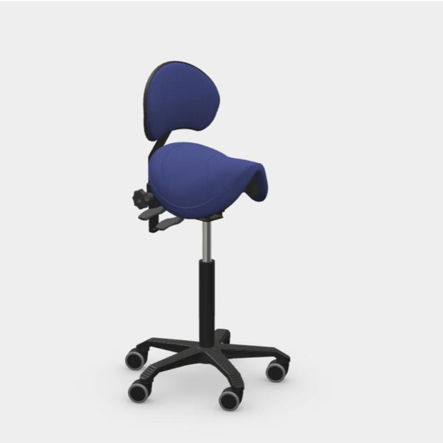 API-Test Score Amazone Sattelstuhl - schmaler Sitz mit Rückenlehne