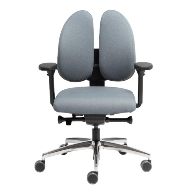 API-Test Wupperchair Bürostuhl Muvback - mit geteilter Rückenlehne