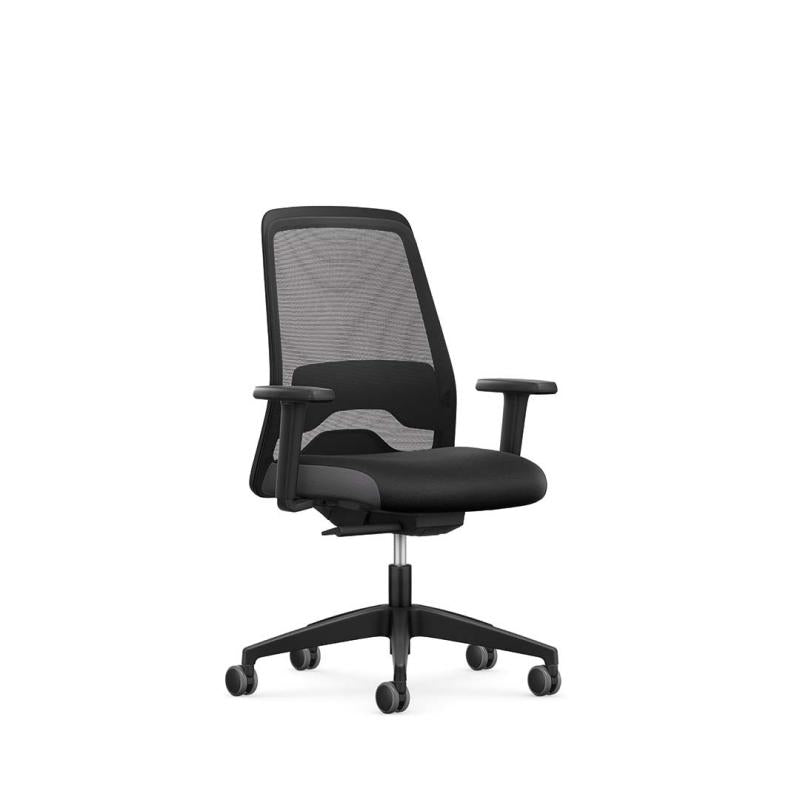 API-Test NEWEVERYIS1 Drehstuhl mit Netzrücken EV25R, Ideal für´s Home-Office