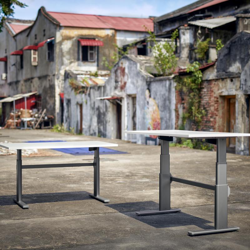 API-Test Actiforce Tromse Aluforce Motor-Tischgestelle mit Querstrebe / Eigenmarke 1