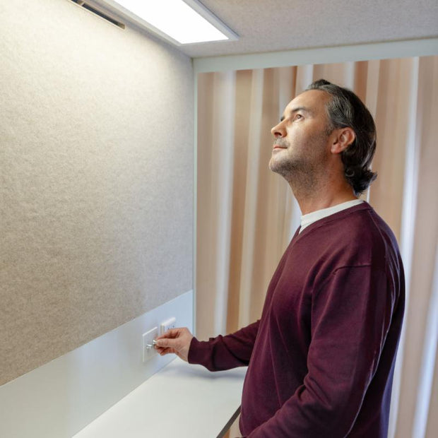 API-Test Telefonbox EP01 / schalldämmende Bürokabine für eine Person