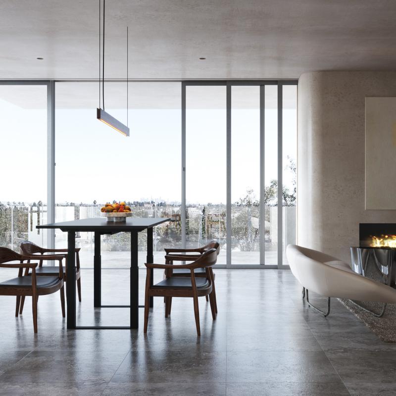 API-Test Actiforce Skagerrak 4-Fuß Hybrid Motortisch-Gestell 