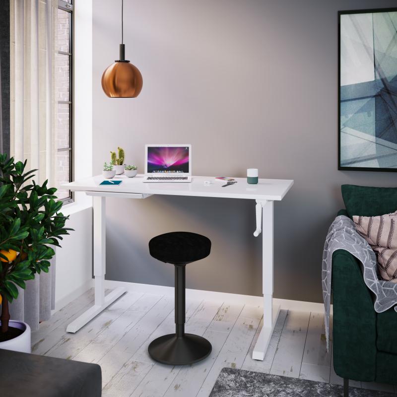 API-Test Tischgestell per Kurbel / Eigenmarke Actiforce Steelforce VOKSER 