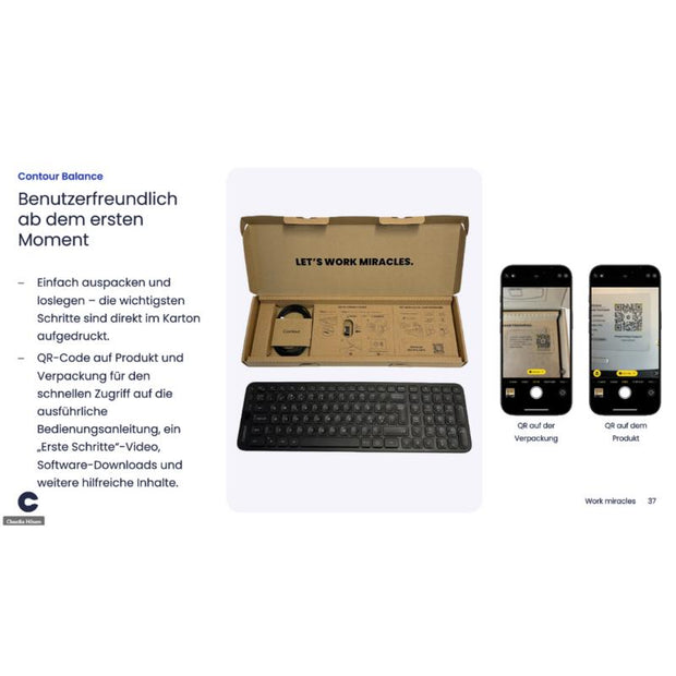 API-Test Contour Balance Full-Size Tastatur DE