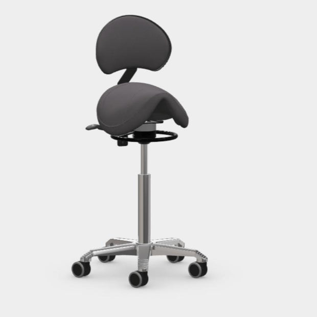 API-Test Score Amazone Sattelstuhl - schmaler Sitz mit Rückenlehne