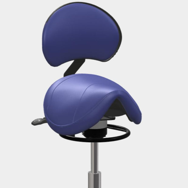 API-Test Score Amazone Sattelstuhl - schmaler Sitz mit Rückenlehne