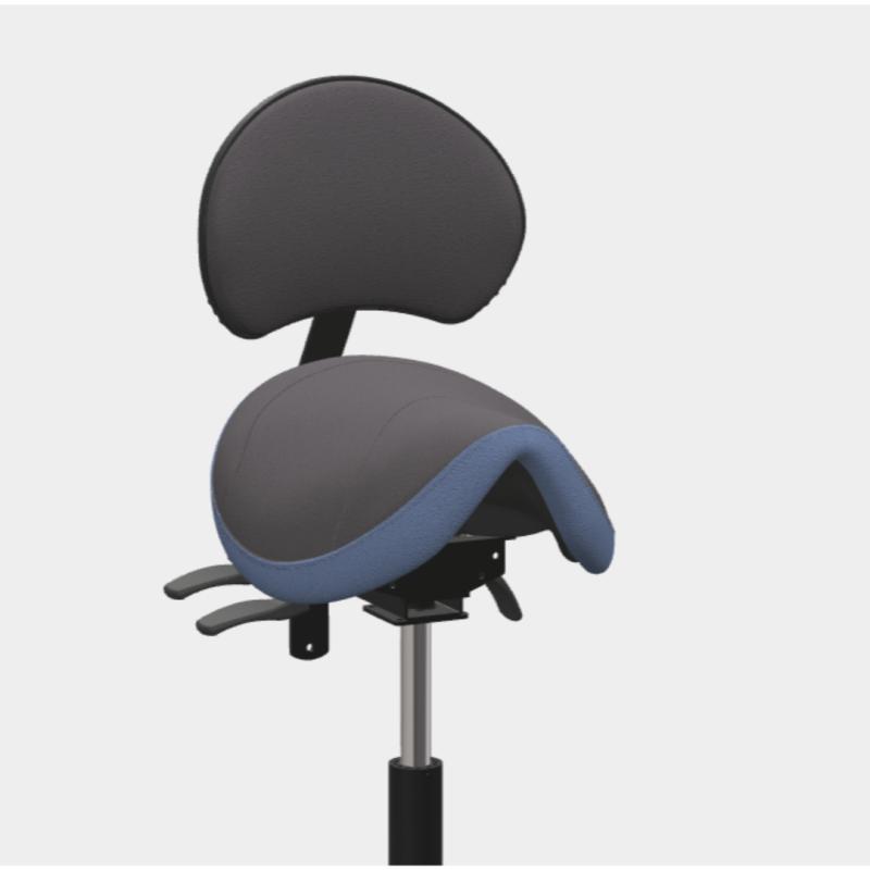 API-Test Score Amazone Sattelstuhl - schmaler Sitz mit Rückenlehne