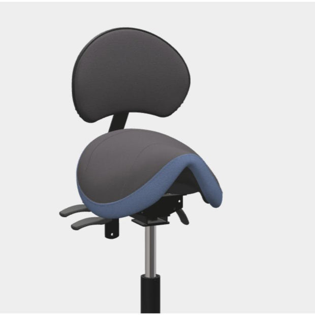 API-Test Score Amazone Sattelstuhl - schmaler Sitz mit Rückenlehne