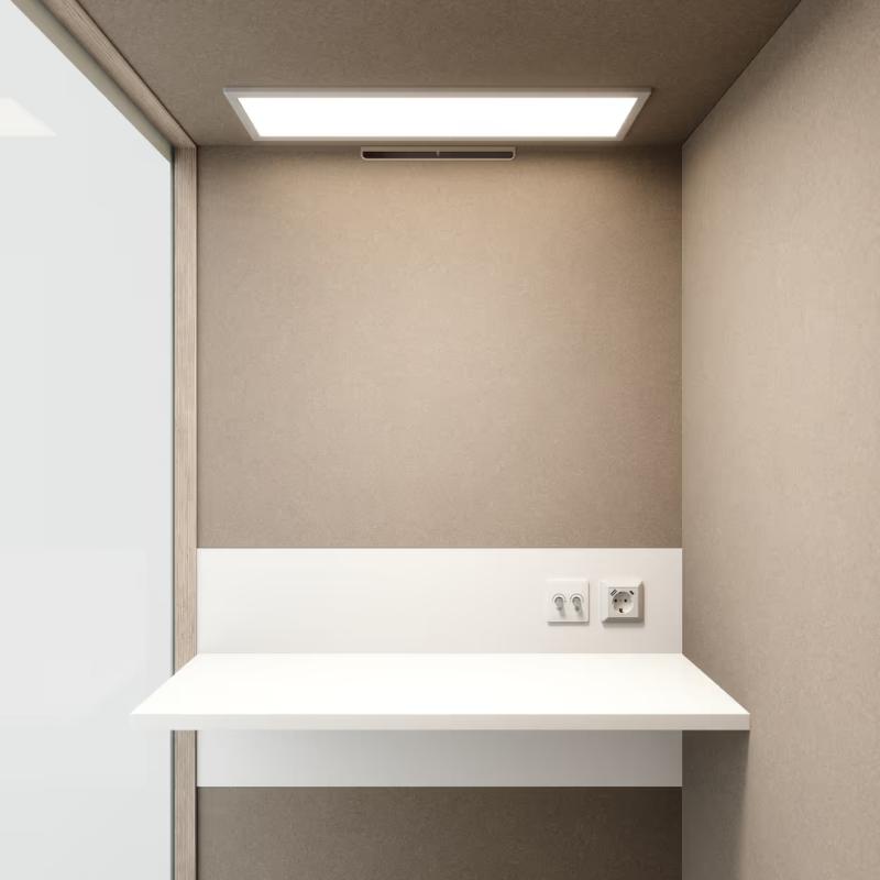 API-Test Telefonbox EP01 / schalldämmende Bürokabine für eine Person