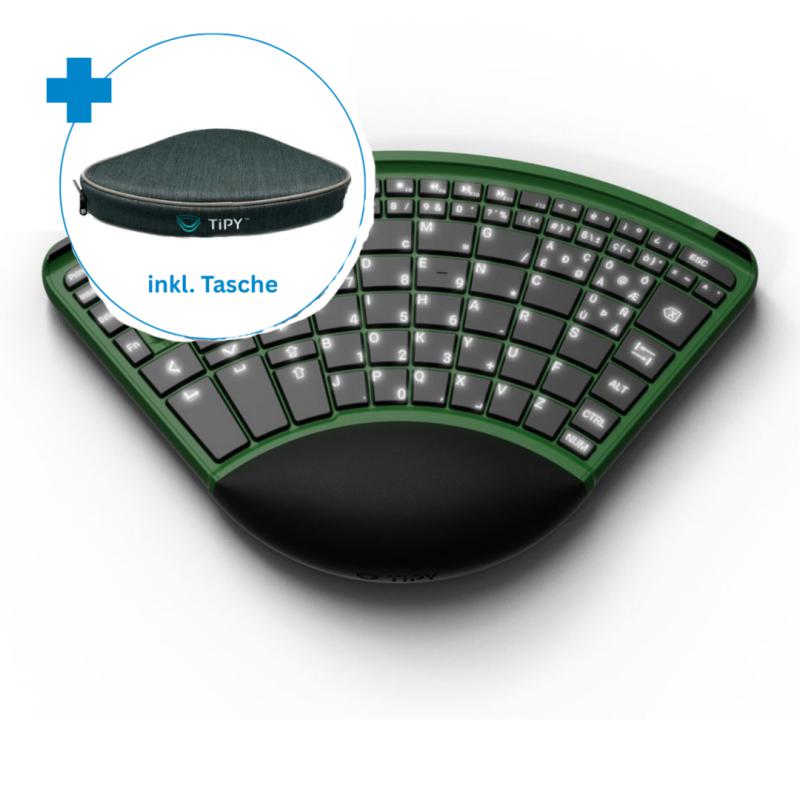 API-Test TiPY Einhandtastatur inkl. Tasche