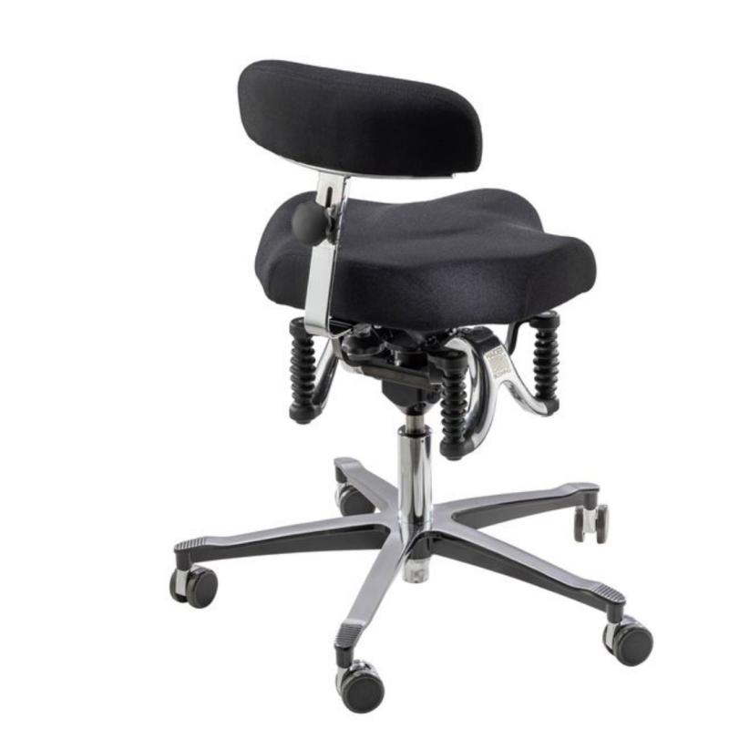 API-Test Haider Bioswing oneUP EASY Bestseller Sattelstuhl mit Beckenstütze 1