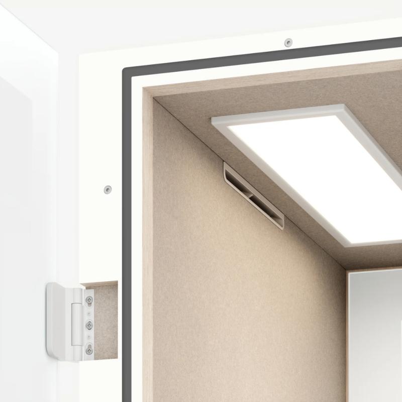 API-Test Telefonbox EP01 / schalldämmende Bürokabine für eine Person