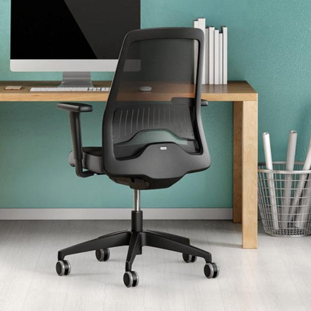 API-Test NEWEVERYIS1 Drehstuhl mit Netzrücken EV25R, Ideal für´s Home-Office