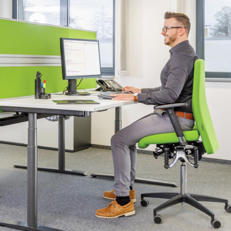API-Test Bürostuhl Haider Bioswing 360 IQ     Bestseller // Hausstuhl 