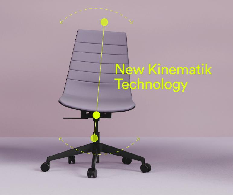 API-Test Aeris Linu Bürostuhl mit Säule