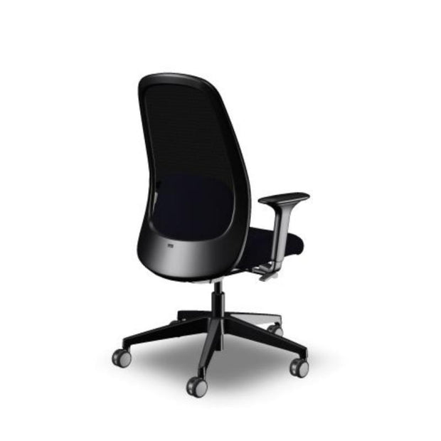 API-Test Drehstuhl mittelhoch mit Netzrücken HEJis3