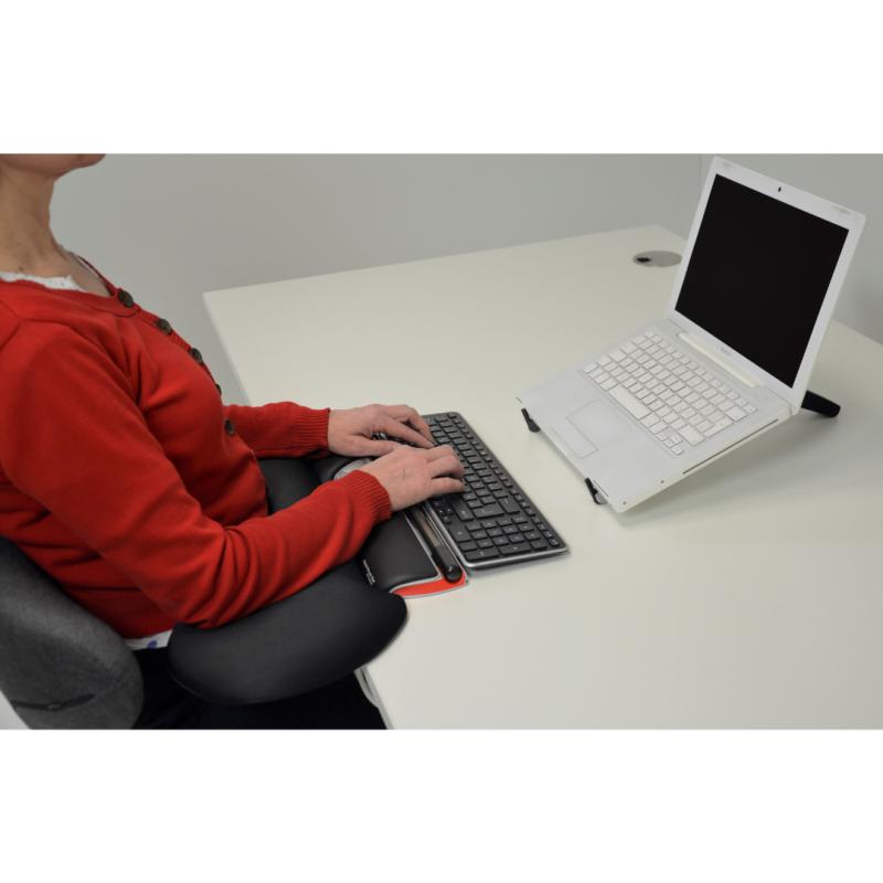 API-Test Tischlehne passend für Rollermouse red/all black