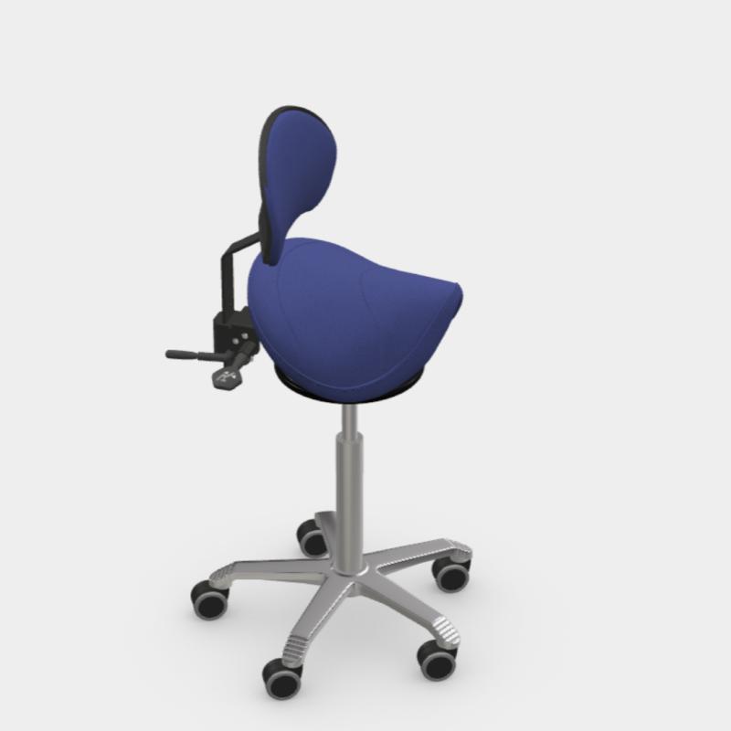 API-Test Score Amazone Sattelstuhl - schmaler Sitz mit Rückenlehne