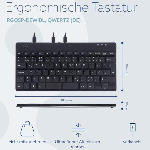 API-Test R-Go Split Break Tastatur