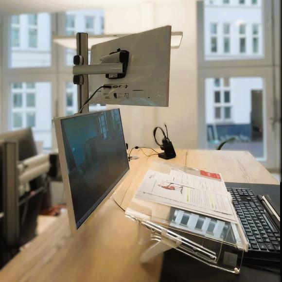API-Test Doppelmonitorarm TSS Duo II