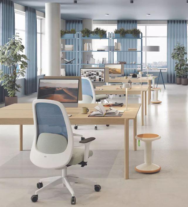 API-Test Drehstuhl mittelhoch mit Netzrücken HEJis3