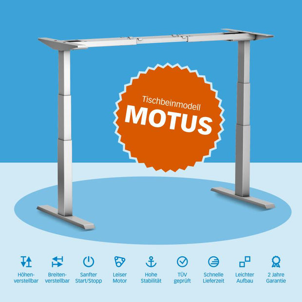 API-Test Actiforce Motus Motor-Tischgestell / Eigenmarke