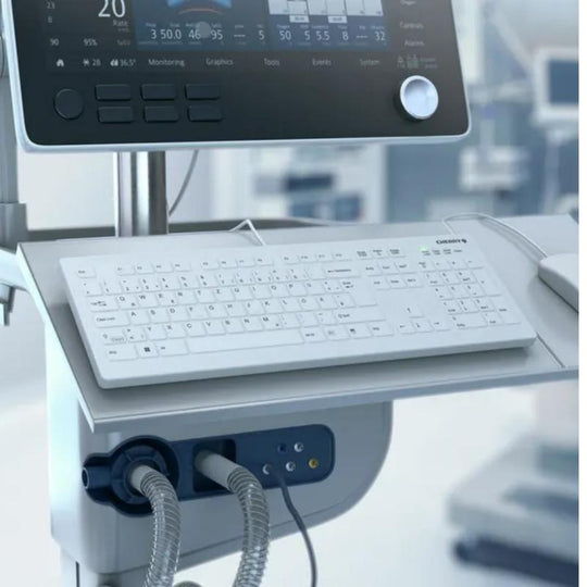 Contour  Cherry Hygienetastatur DE weiß