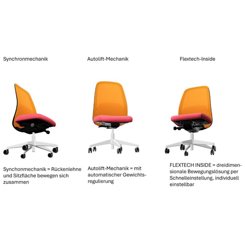 API-Test Drehstuhl mittelhoch mit Netzrücken HEJis3