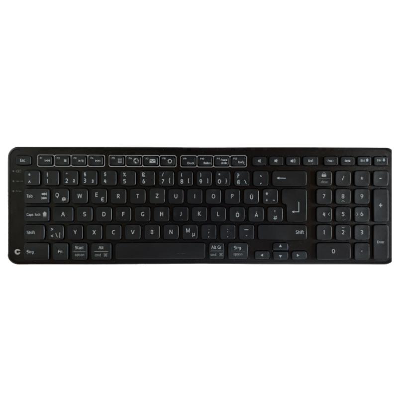 API-Test Contour ERGO New Balance Tastatur Schwarz DE, wireless