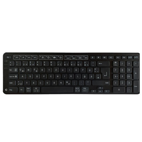 Contour ERGO New Balance Tastatur Schwarz DE, wireless
