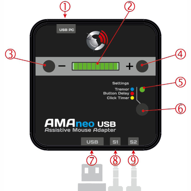 AMAneo Assistive Maus Adapter