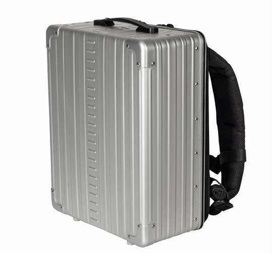 ergoCase Alu Koffer - Modell Parachute mit Schulterträgern